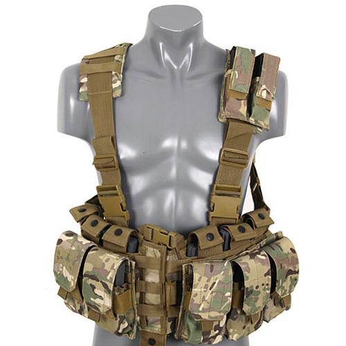 venta de arnés táctico chest rig multicam rebel replicas